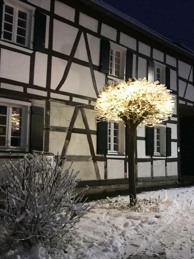 Sonnige Fachwerkwohnung Alfter Exterior foto